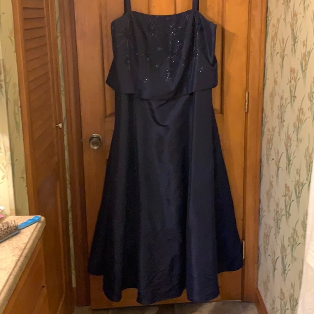 Blue Evening Dress